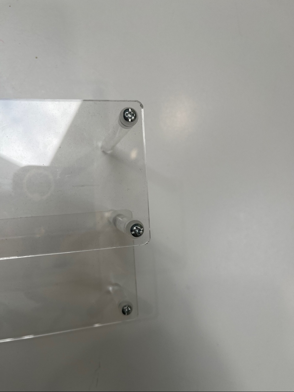 Acrylic shelf 2 Tier for display - Picture 4 of 6